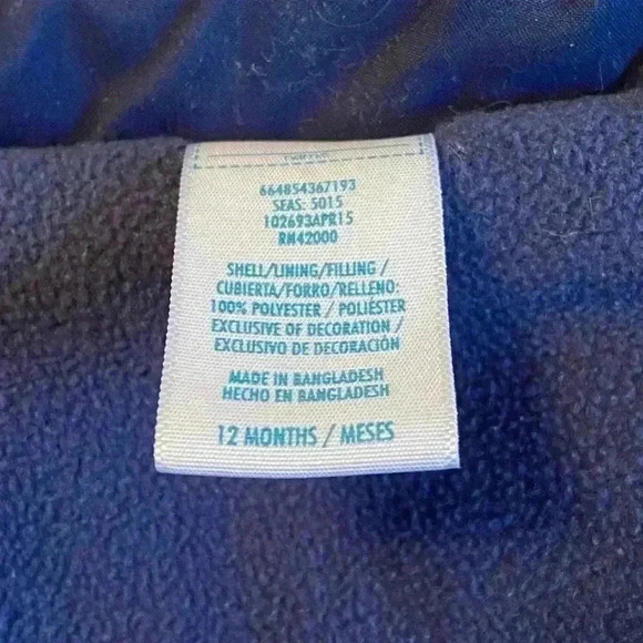 Wonder Kids boys size 12 month Dino League 5 vest. - Picture 3 of 4